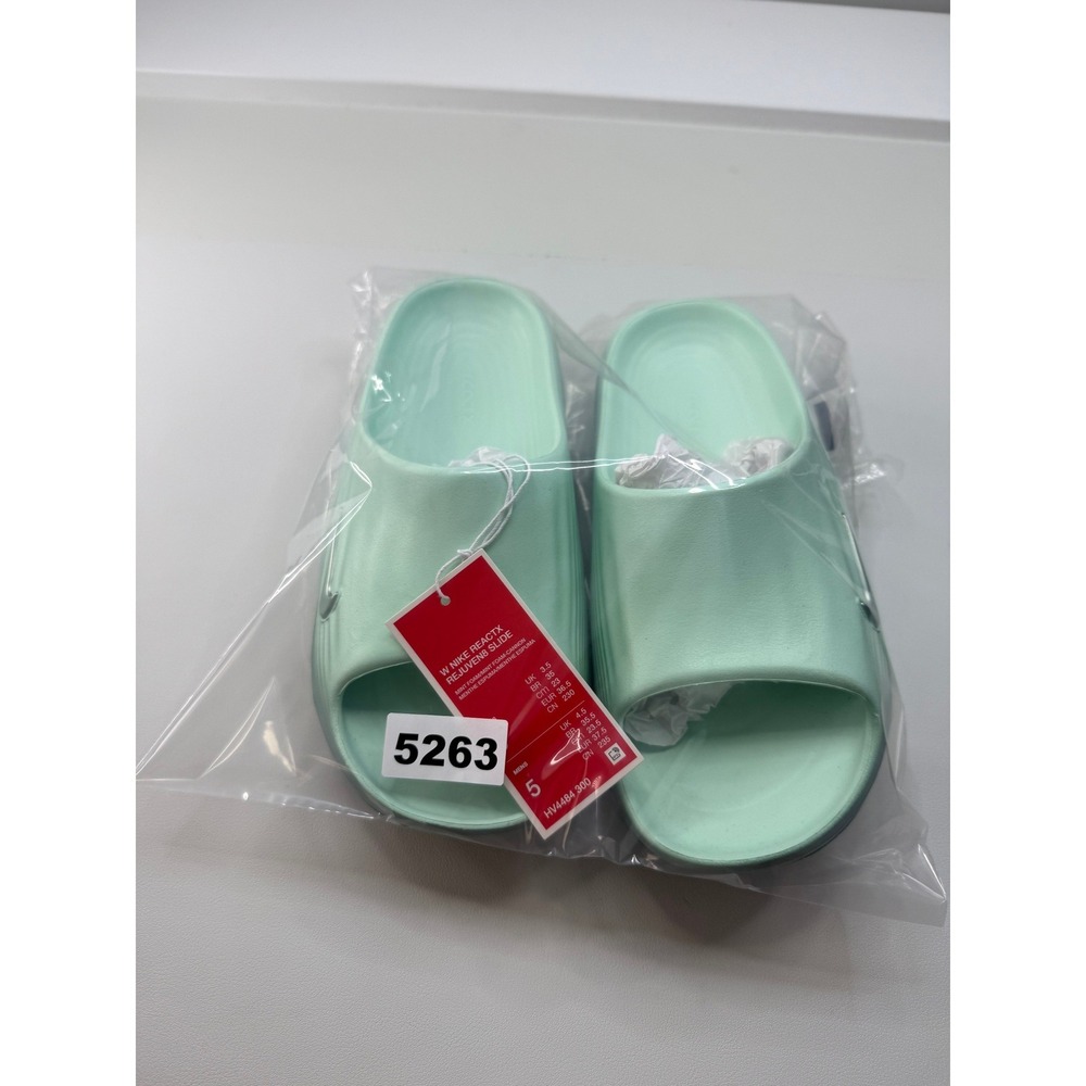 Nike ReactX Rejuven8 Slides Mint Foam Cannon Womens 6 HV4484-300 NEW - Picture 7 of 7